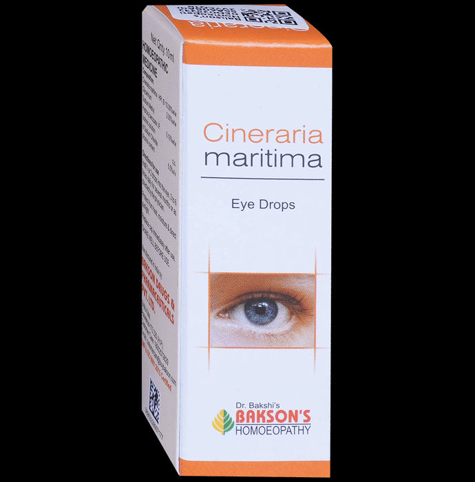 Bakson's Homeopathy Cineraria Maritima Eye Drop | For Blur Vision & Eye Care Eye Drop