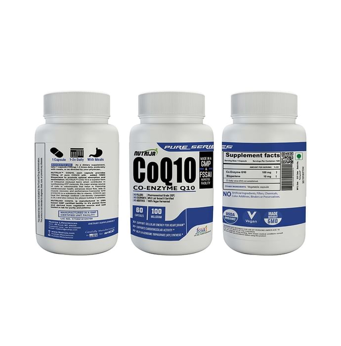 Nutrija Co-Enzyme Q10 100mg Capsule