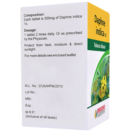 Bakson's Homeopathy Daphne Indica 1X