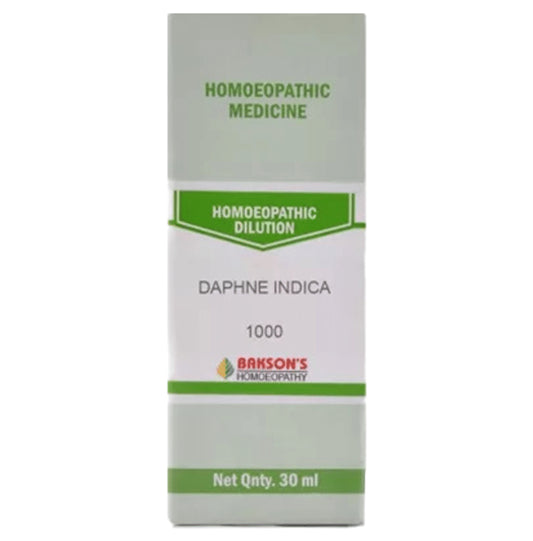 Bakson's Homeopathy Daphne Indica Dilution 1000 CH - Classic Derma