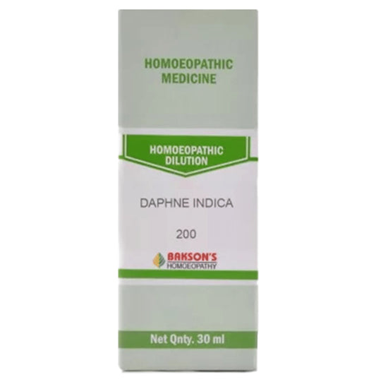 Bakson's Homeopathy Daphne Indica Dilution 200 - Classic Derma