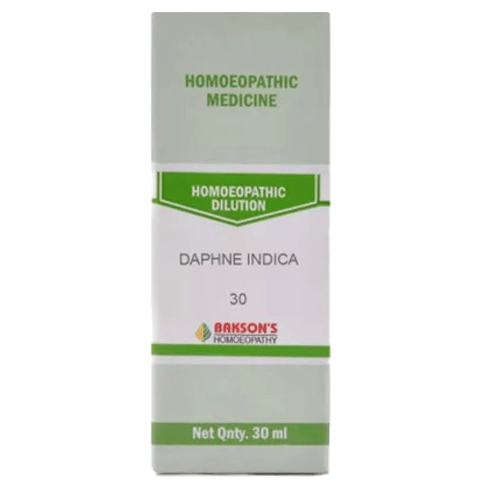 Bakson's Homeopathy Daphne Indica Dilution 30 - Classic Derma