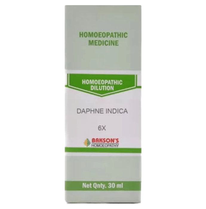 Bakson's Homeopathy Daphne Indica Dilution 6X - Classic Derma