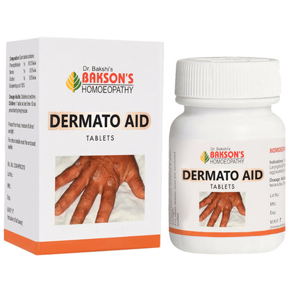 Bakson's Homeopathy Dermato Aid Tablet - Classic Derma