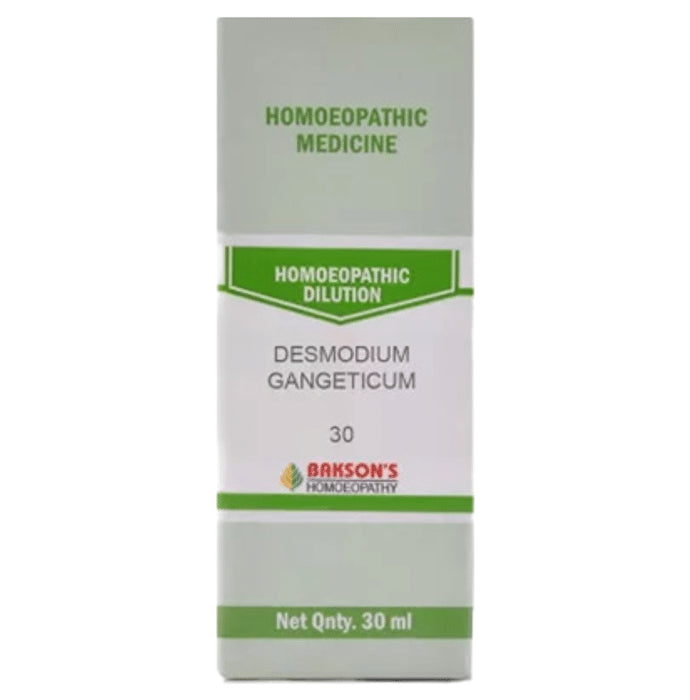 Bakson's Homeopathy Desmodium Ganeticum Dilution 30 - Classic Derma