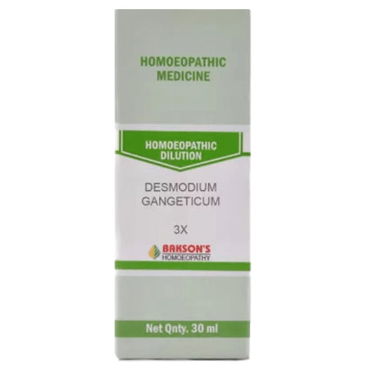 Bakson's Homeopathy Desmodium Ganeticum Dilution 3X - Classic Derma
