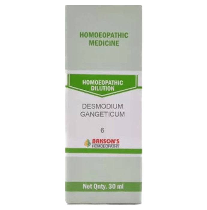 Bakson's Homeopathy Desmodium Ganeticum Dilution 6 CH - Classic Derma