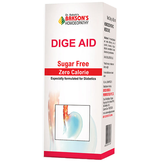 Bakson's Homeopathy Dige Aid Syrup Sugar Free - Classic Derma