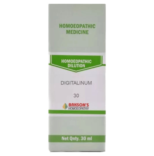 Bakson's Homeopathy Digitalinum Dilution 30 - Classic Derma