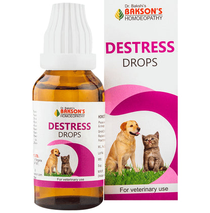 Bakson's Homeopathy Distress Drop for Veterinary Use - Classic Derma