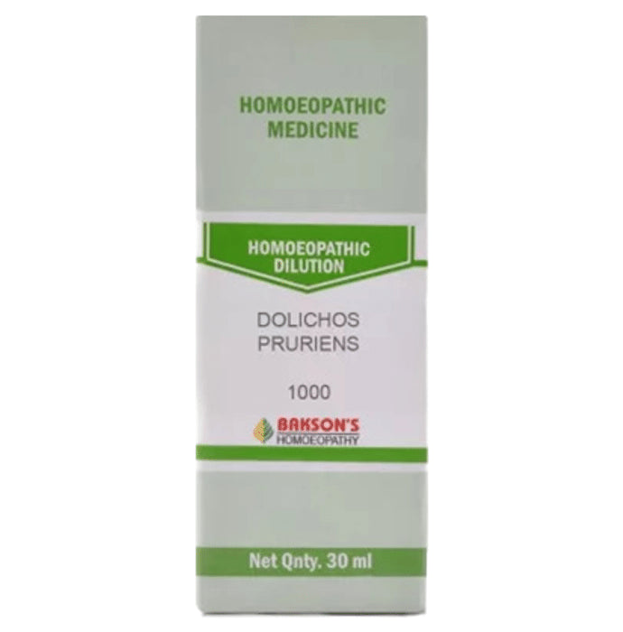 Bakson's Homeopathy Dolichos Pruriens Dilution 1000 CH - Classic Derma