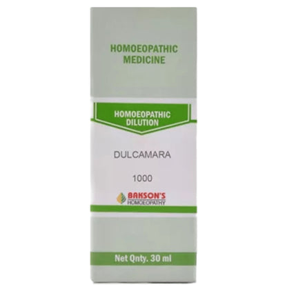 Bakson's Homeopathy Dulcamara Dilution 1000 CH - Classic Derma
