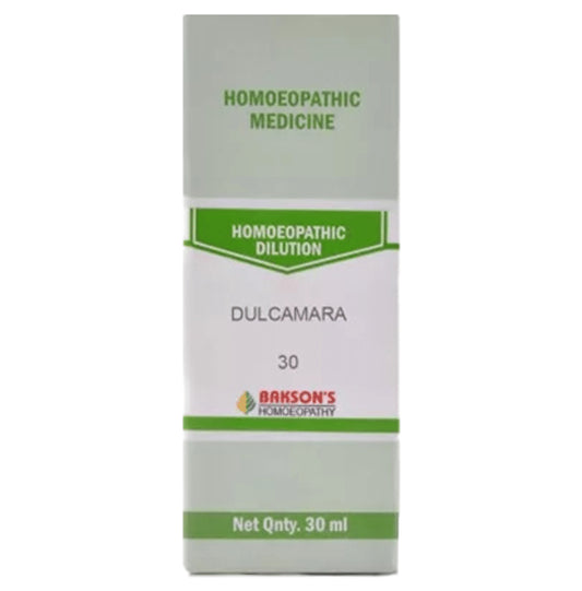 Bakson's Homeopathy Dulcamara Dilution 30 - Classic Derma