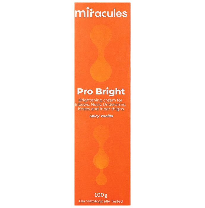 Miracules Pro Bright (100gm Each) Tube Spicy Vanilla - Classic Derma