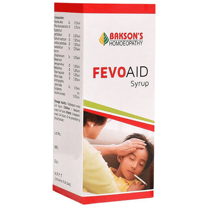 Bakson's Homeopathy Fevo Aid Syrup - Classic Derma