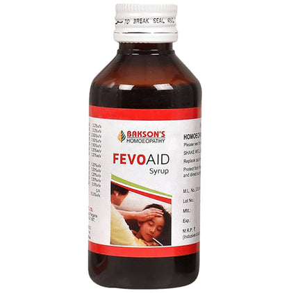 Bakson's Homeopathy Fevo Aid Syrup
