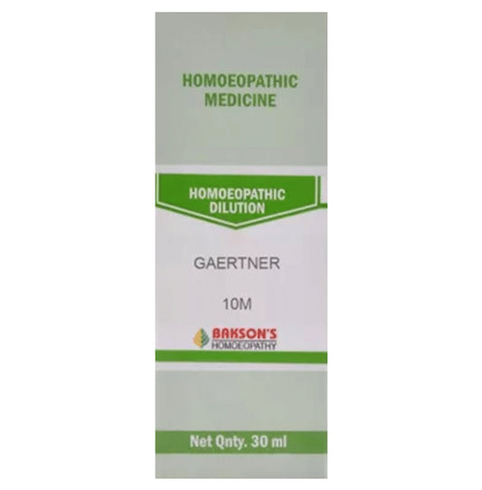 Bakson's Homeopathy Gaertner Dilution 10M - Classic Derma