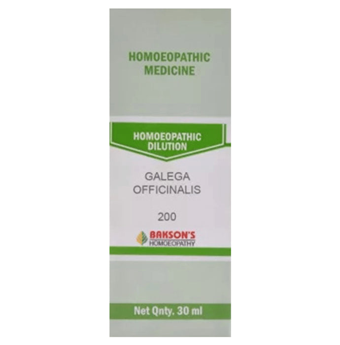 Bakson's Homeopathy Galega Officinalis Dilution 200 - Classic Derma