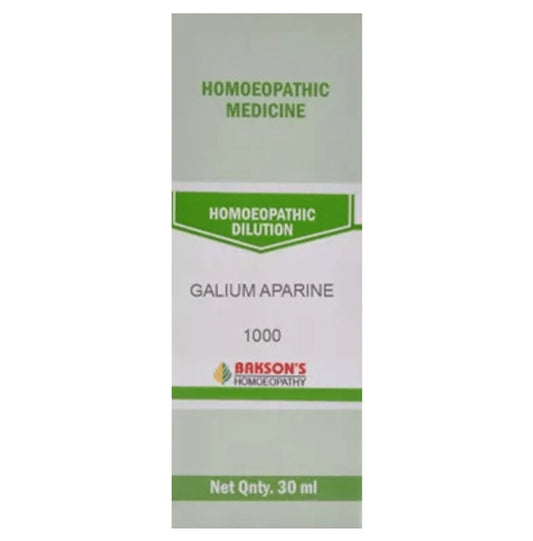 Bakson's Homeopathy Galium Aparine Dilution 1000 CH - Classic Derma
