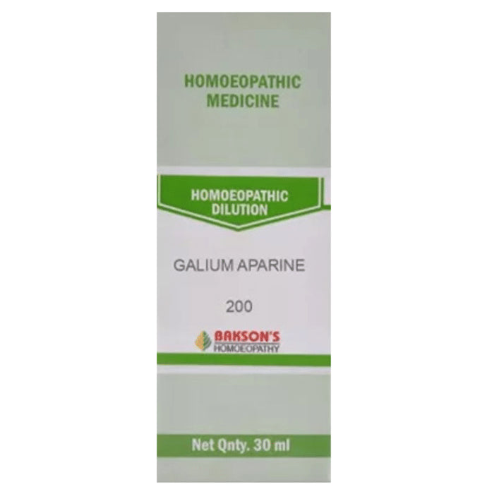 Bakson's Homeopathy Galium Aparine Dilution 200 - Classic Derma