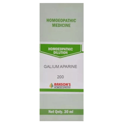 Bakson's Homeopathy Galium Aparine Dilution 200 - Classic Derma