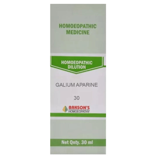 Bakson's Homeopathy Galium Aparine Dilution 30 - Classic Derma