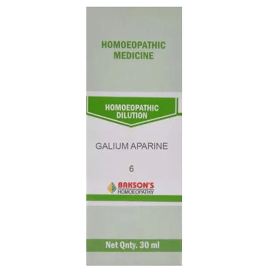 Bakson's Homeopathy Galium Aparine Dilution 6 CH - Classic Derma