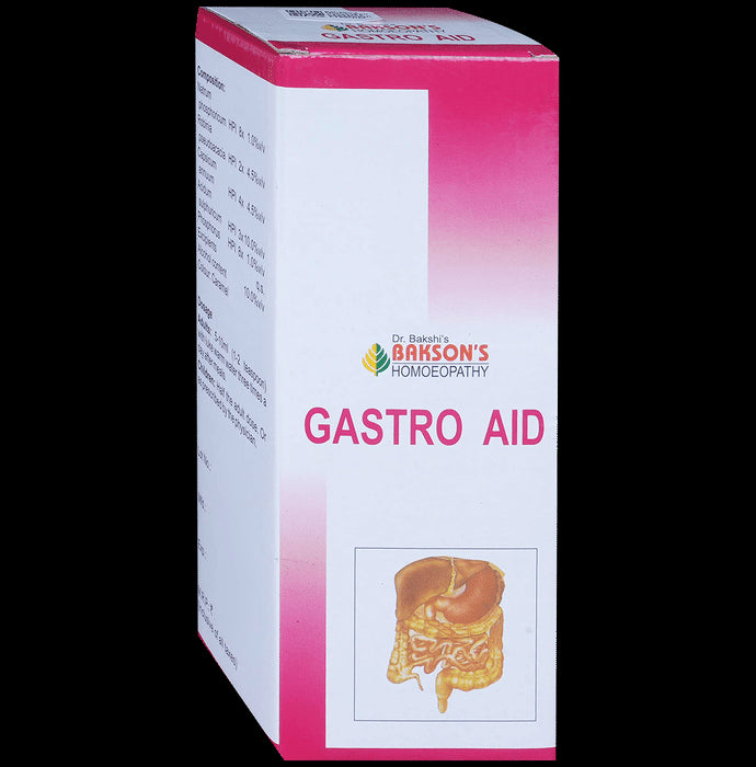 Bakson's Homeopathy Gastro Aid Syrup