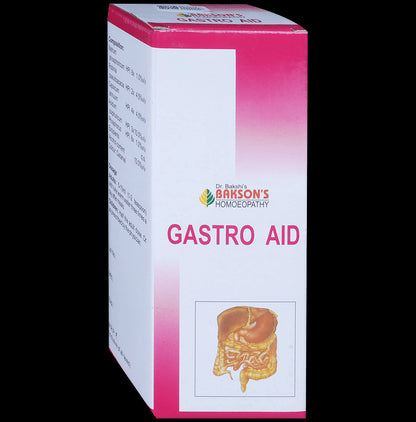 Bakson's Homeopathy Gastro Aid Syrup