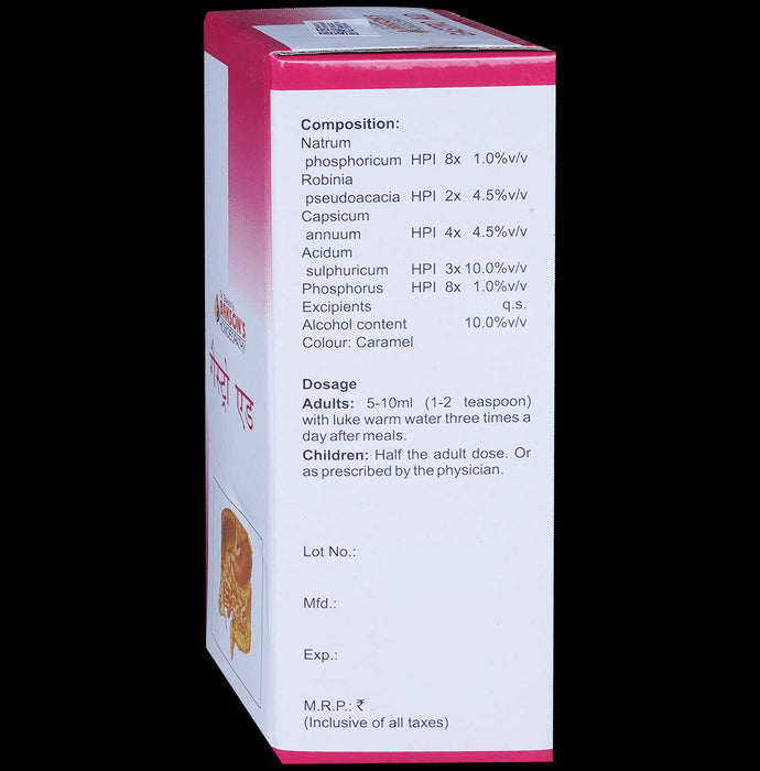 Bakson's Homeopathy Gastro Aid Syrup