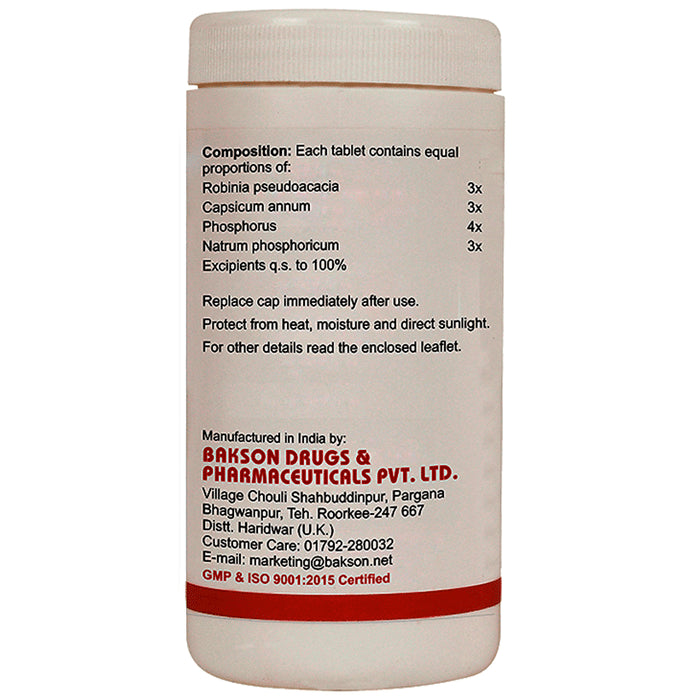 Bakson's Homeopathy Gastro Aid Tablet