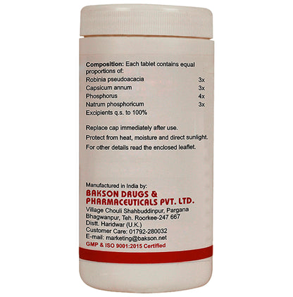 Bakson's Homeopathy Gastro Aid Tablet