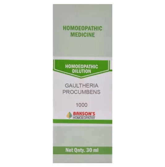 Bakson's Homeopathy Gaultheria Procumbens Dilution 1000 CH - Classic Derma