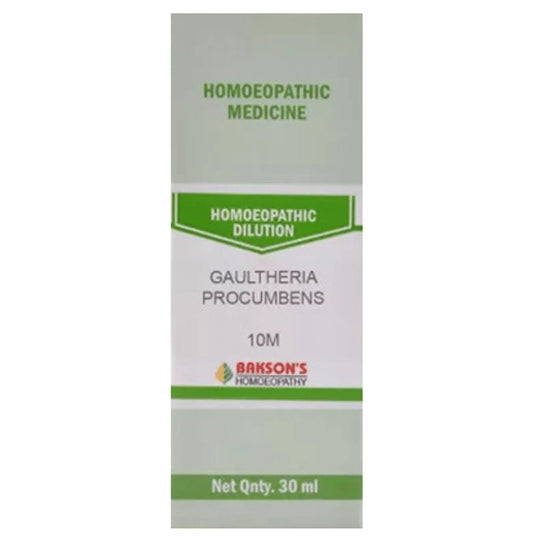 Bakson's Homeopathy Gaultheria Procumbens Dilution 10M - Classic Derma