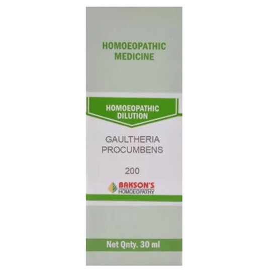 Bakson's Homeopathy Gaultheria Procumbens Dilution 200 - Classic Derma