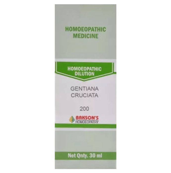 Bakson's Homeopathy Gentiana Cruciata Dilution 200 - Classic Derma