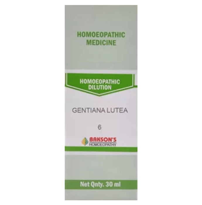 Bakson's Homeopathy Gentiana Lutea Dilution 6 CH - Classic Derma