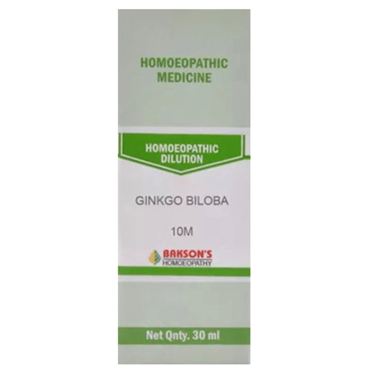 Bakson's Homeopathy Ginkgo Biloba Dilution 10M - Classic Derma