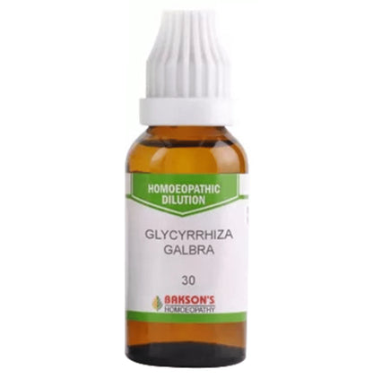 Bakson's Homeopathy Glycyrrhiza Galbra Dilution 30