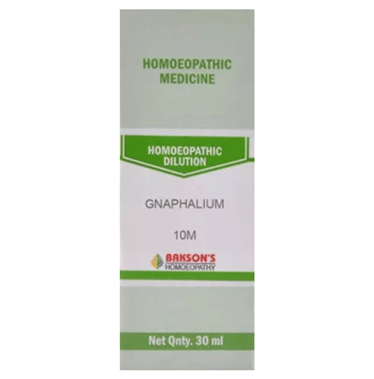 Bakson's Homeopathy Gnaphalium Dilution 10M - Classic Derma