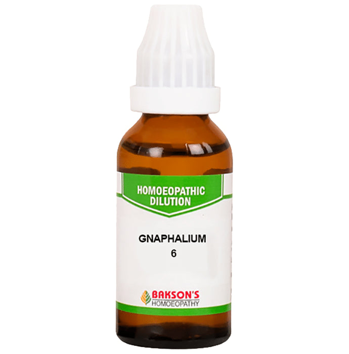 Bakson's Homeopathy Gnaphalium Dilution 6