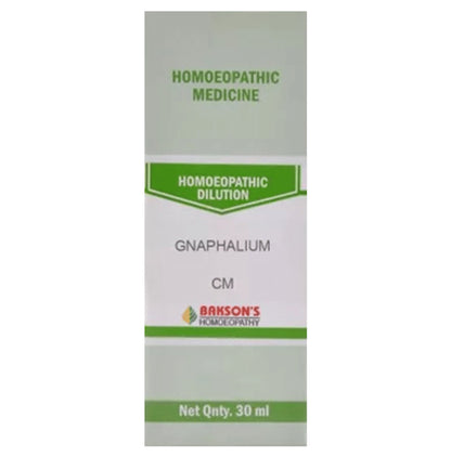 Bakson's Homeopathy Gnaphalium Dilution CM - Classic Derma