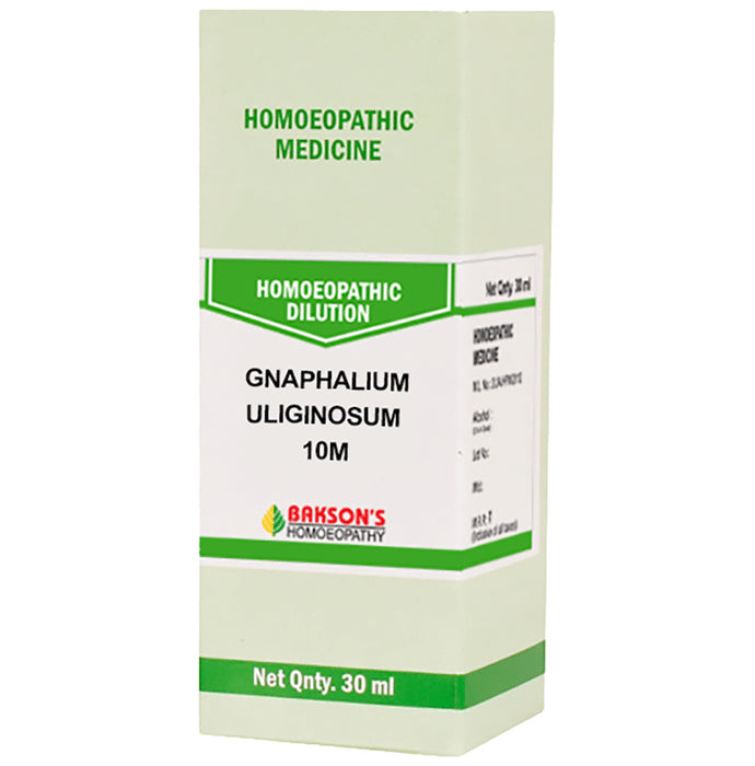 Bakson's Homeopathy Gnaphalium Uliginosum Dilution 10M - Classic Derma
