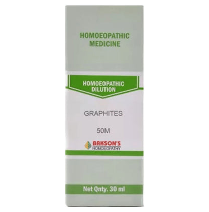 Bakson's Homeopathy Graphites 50M Dilution - Classic Derma