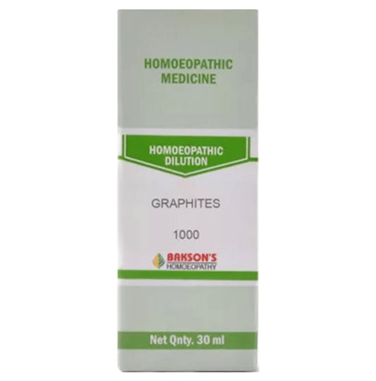 Bakson's Homeopathy Graphites Dilution 1000 CH - Classic Derma