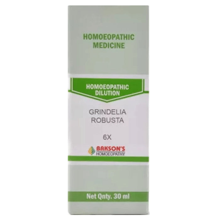 Bakson's Homeopathy Grindelia Robusta Dilution 6X - Classic Derma