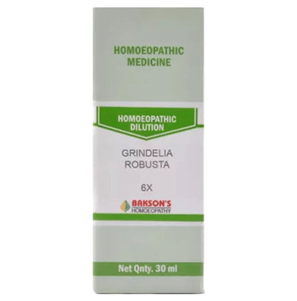 Bakson's Homeopathy Grindelia Robusta Dilution 6X - Classic Derma