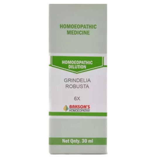 Bakson's Homeopathy Grindelia Robusta Dilution 6X - Classic Derma