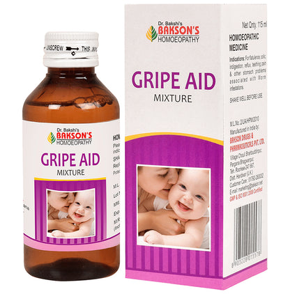 Bakson's Homeopathy Gripe Aid Mixture - Classic Derma