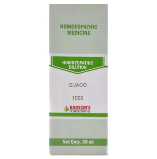 Bakson's Homeopathy Guaco Dilution 1000 CH - Classic Derma